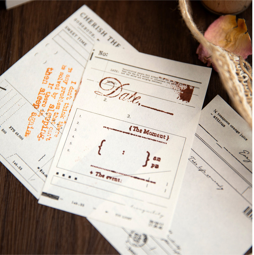 100 Pcs Creative Notepad Paper BZYSJ