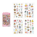 4 Pcs Everyday Journal PET Stickers - Shopping List