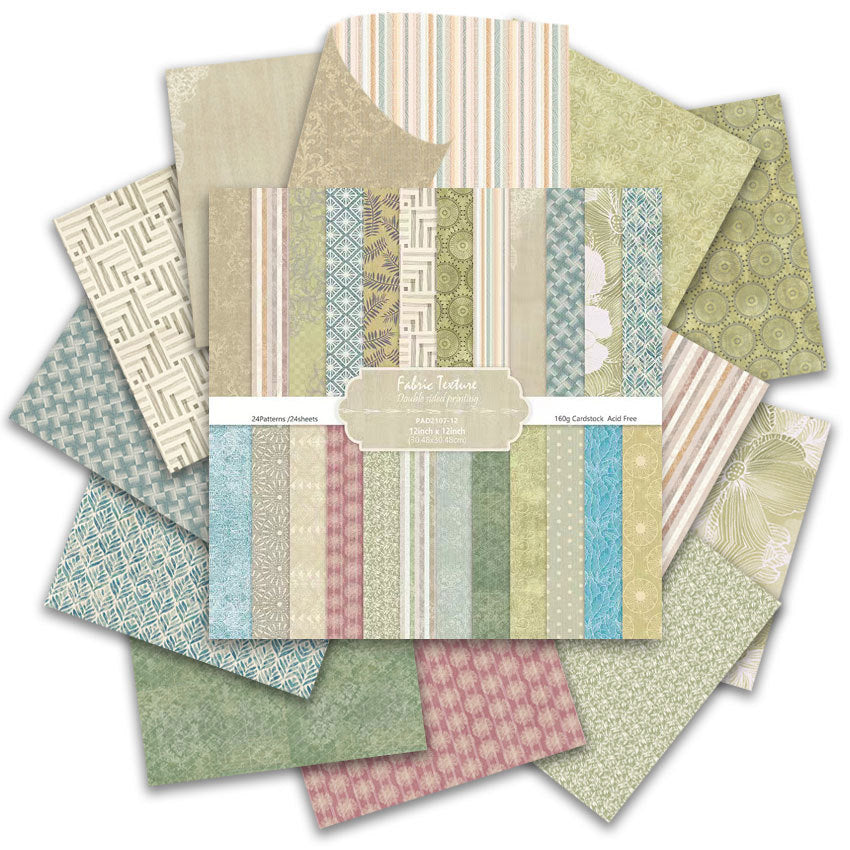 12 inch Scrapbook Paper Pad JYY107