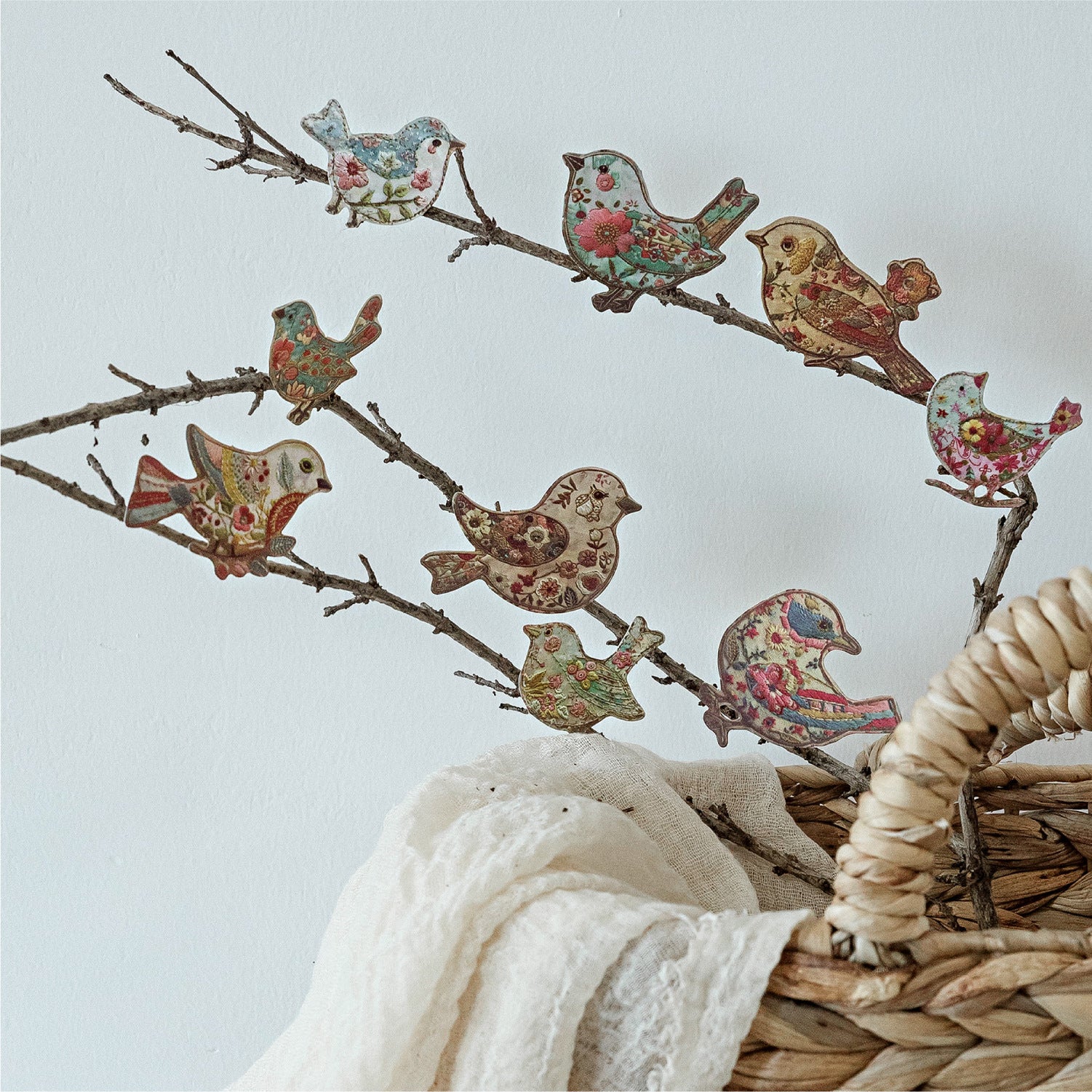 30 Pcs Creative Animal Botanical Stickers CXWY