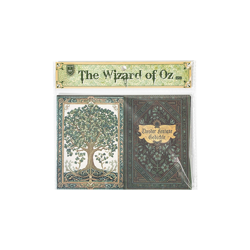 16 Pcs Vintage Scrapbook Bakcground Paper SJSY