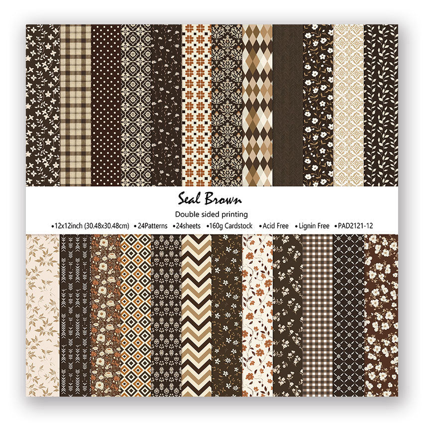 12 inch Scrapbook Paper Pad JYY121