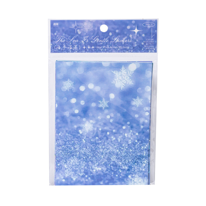 20 Pcs Creative Scrapbook Paper XYXY