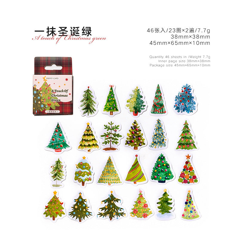 46 Pcs Christmas Stickers LYSD