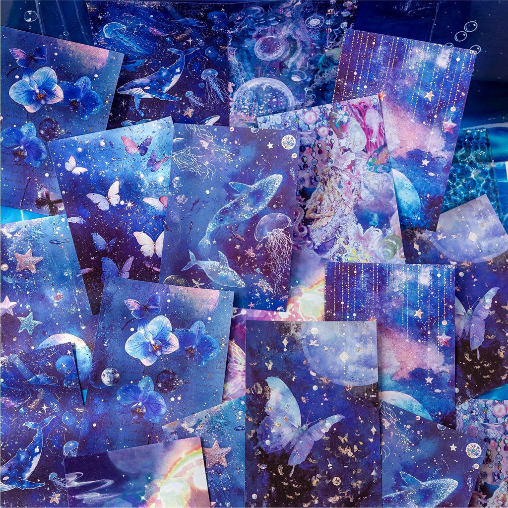 30 Pcs Fanatsy Scrapbook Paper RMSH