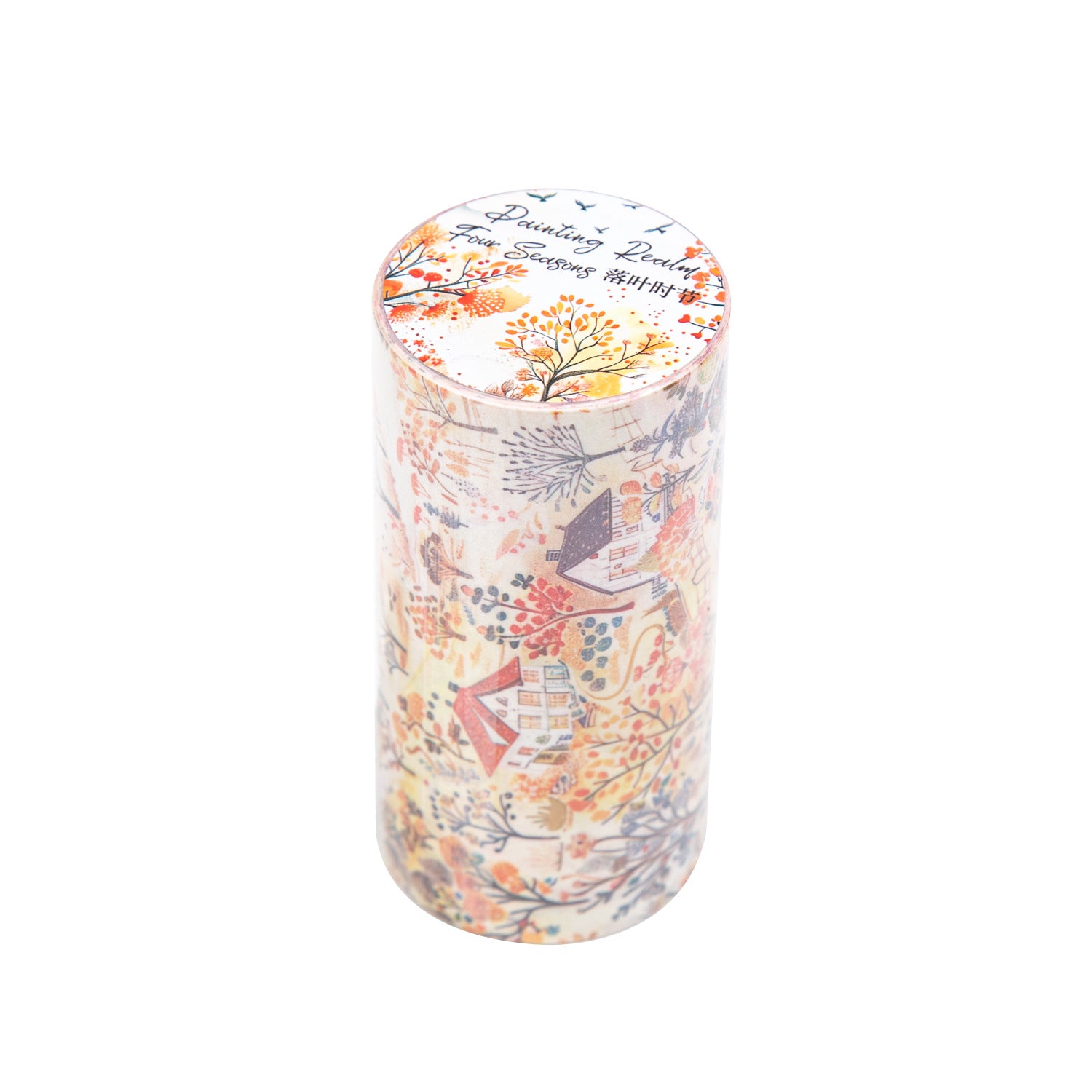 1 Roll Seasonal Painting Washi Stickers Tape SJHJ