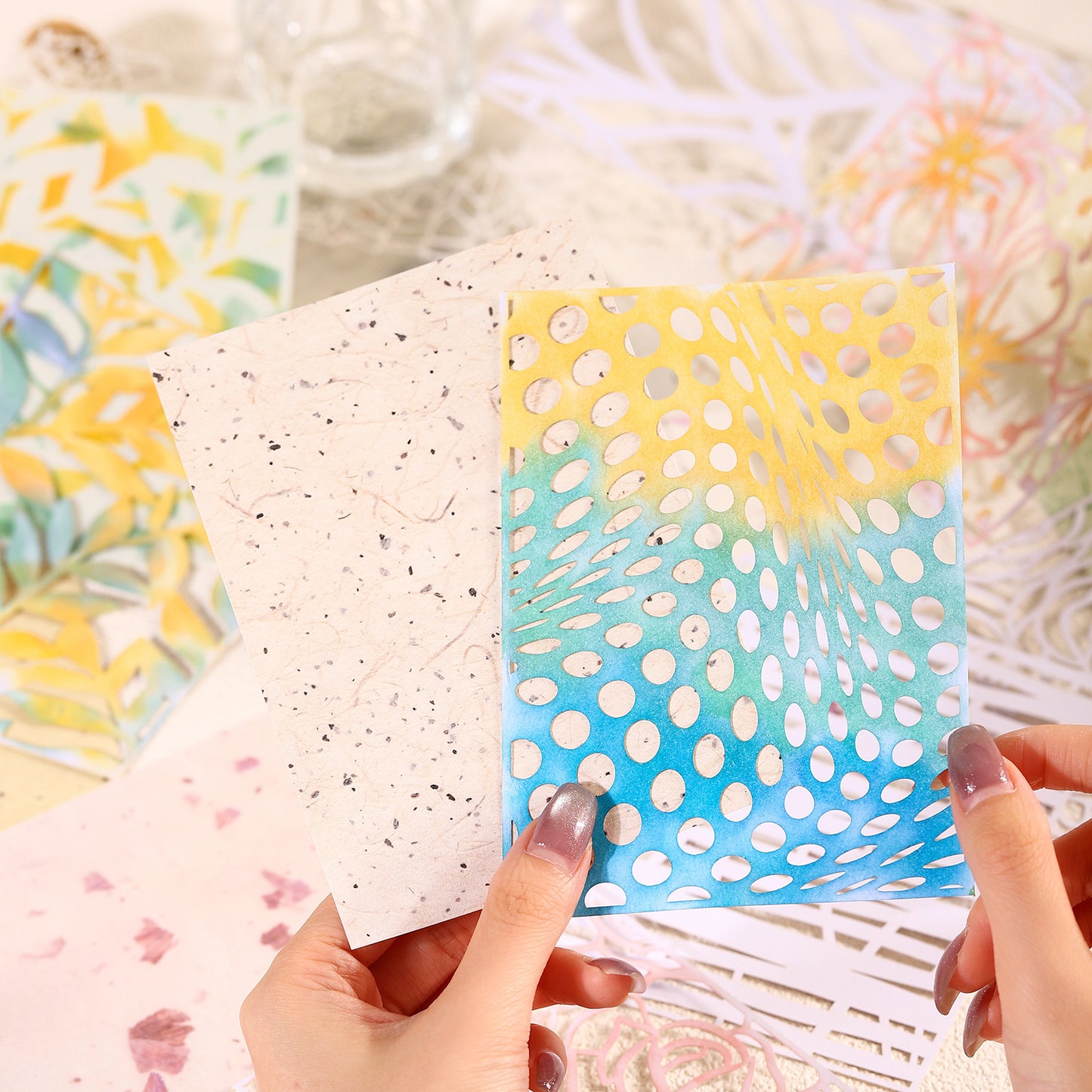 20 Sheets Cut-out Paper and Scrapbook Paper YSZZ