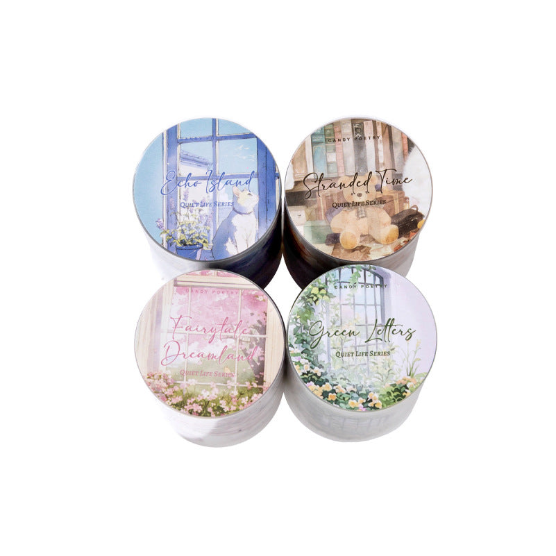 1 Roll Lifestyle PET Stickers Tape JMSH