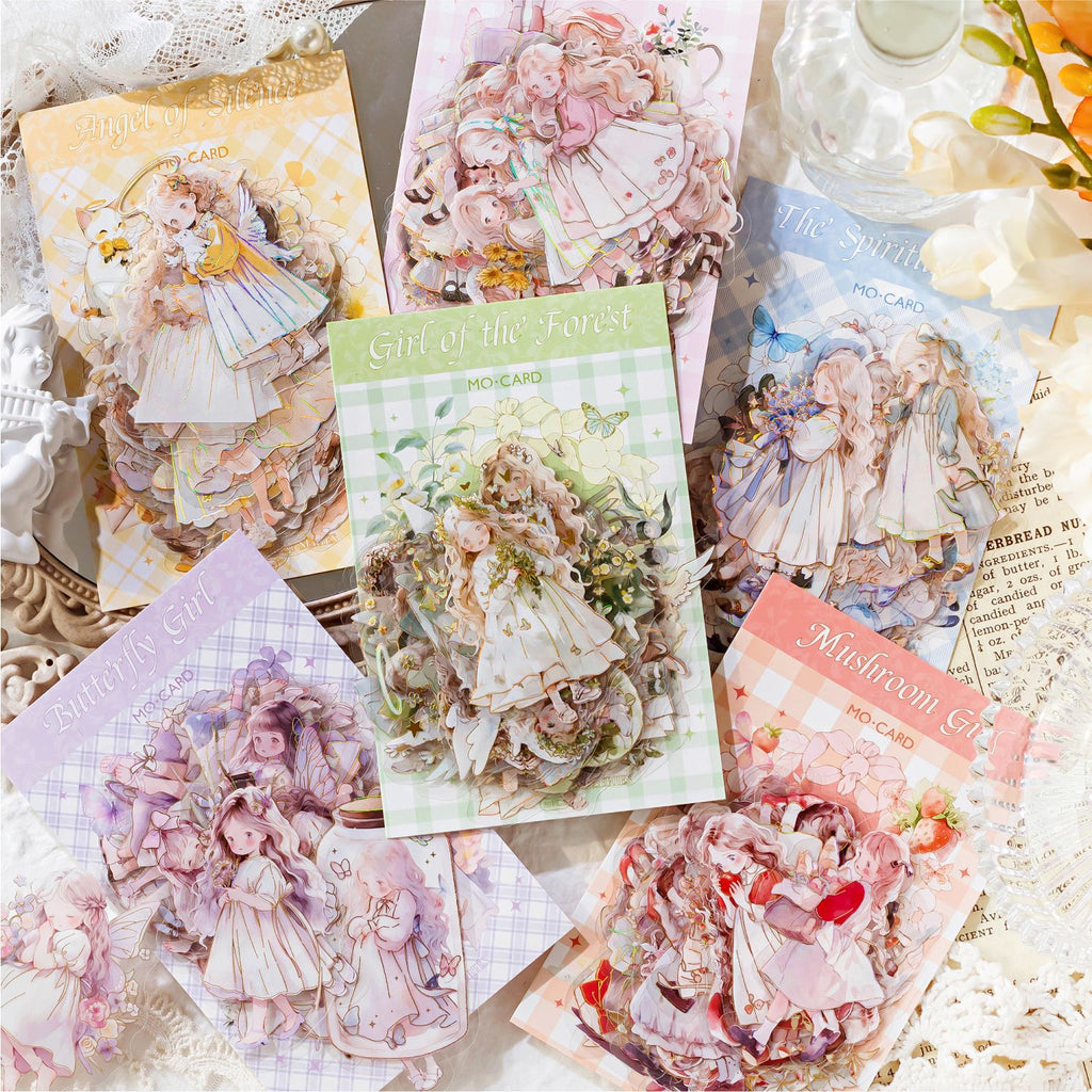 30 Pcs Litlte Fairy Tale PET Stickers THSL