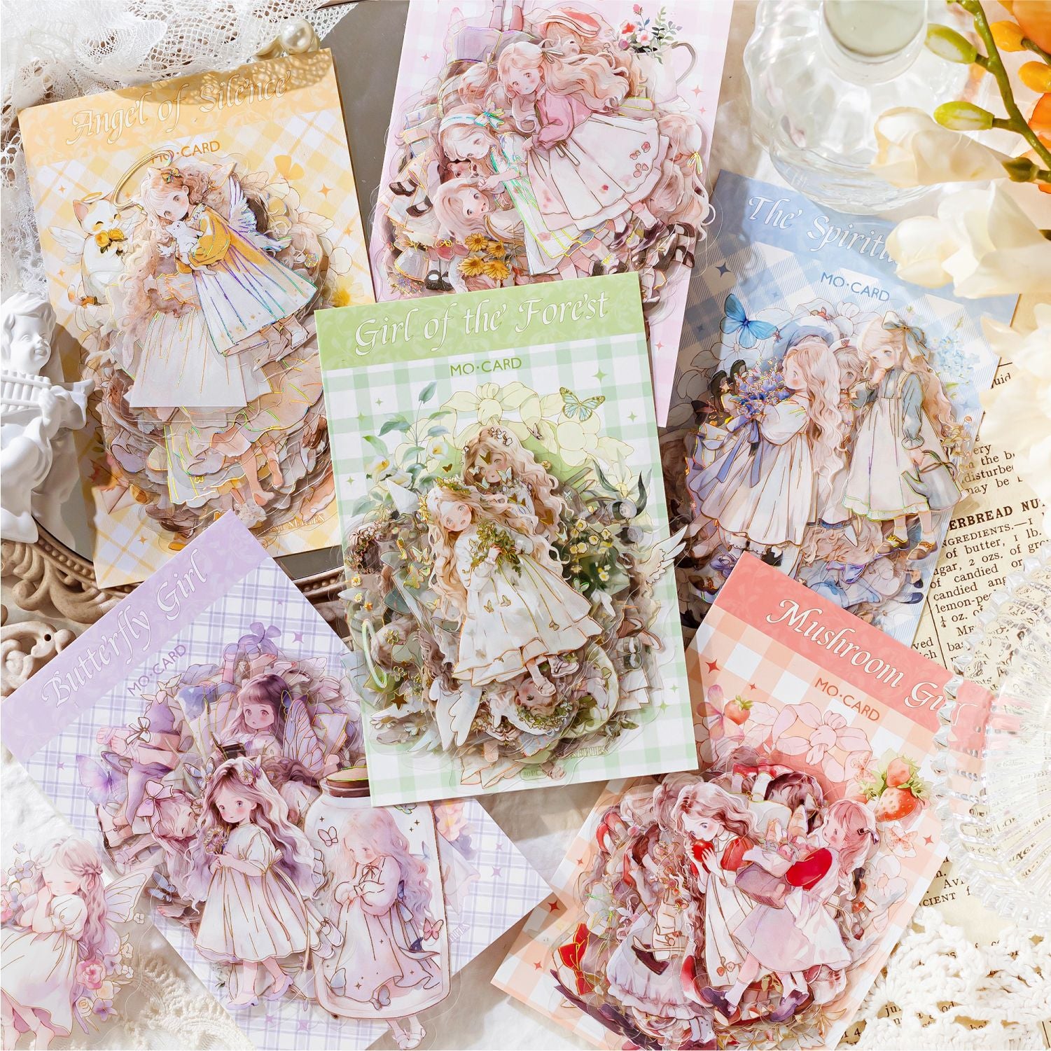 30 Pcs Litlte Fairy Tale PET Stickers THSL