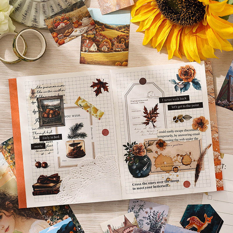 124 Pcs Scrapbook Supplies Gift Kit SYNH