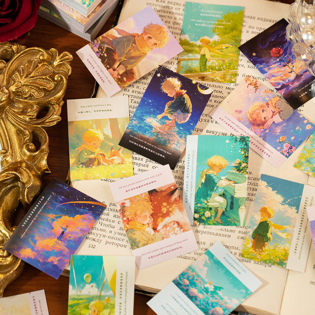 50 Pcs Childhood Theme Stickers Book TZZG