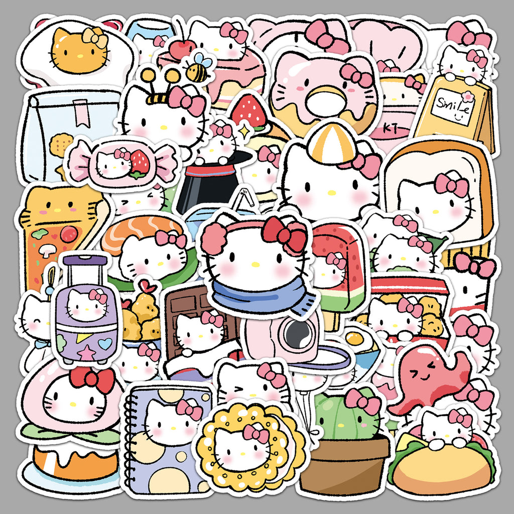50Pcs Kawaii Waterproof Vinyl Stickers SRO130