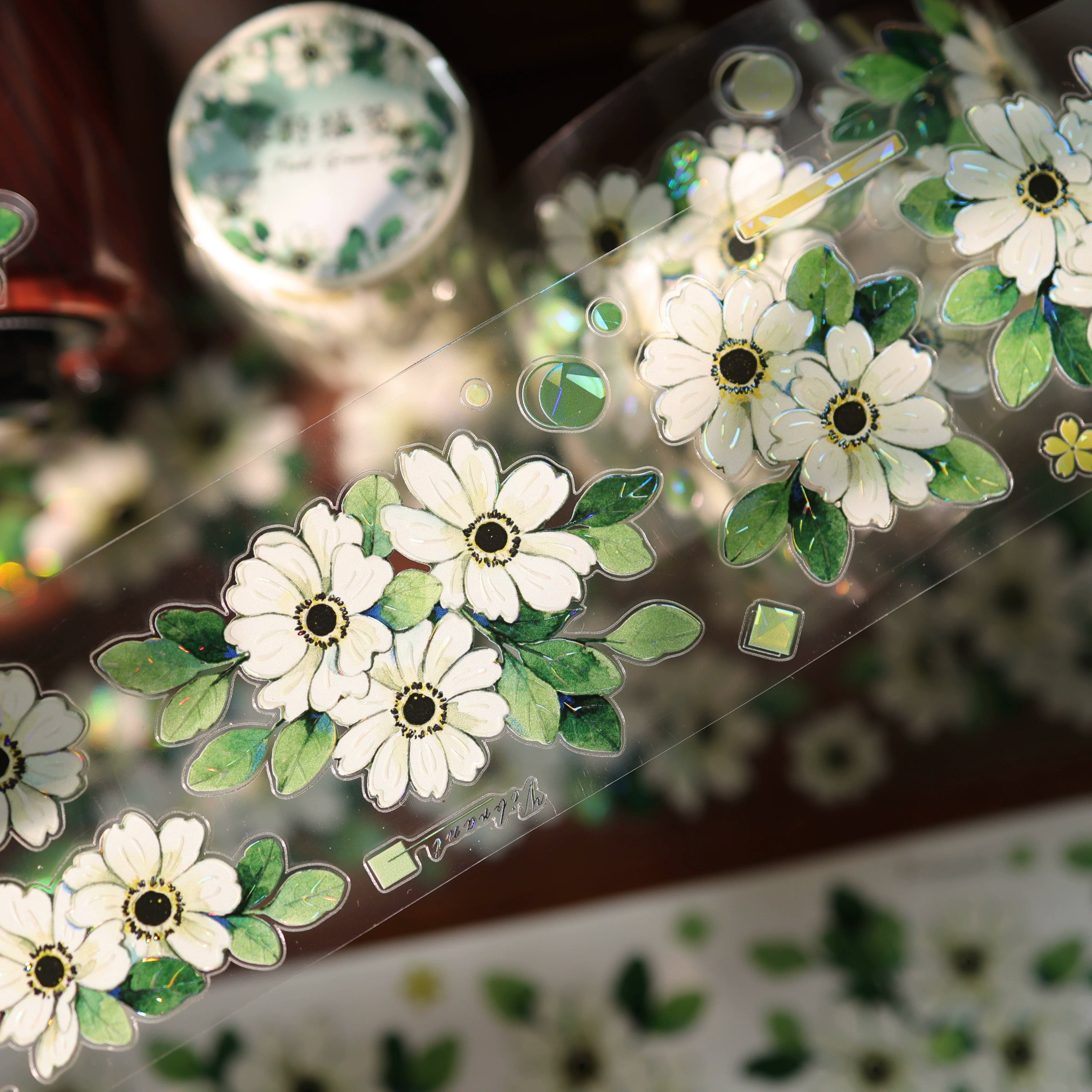 Floral Decorative Tape Rolls- Vernal Meadow