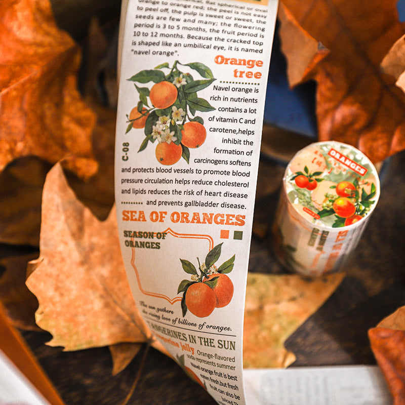 1 Roll Orchard Theme Washi Tape SWLYGY
