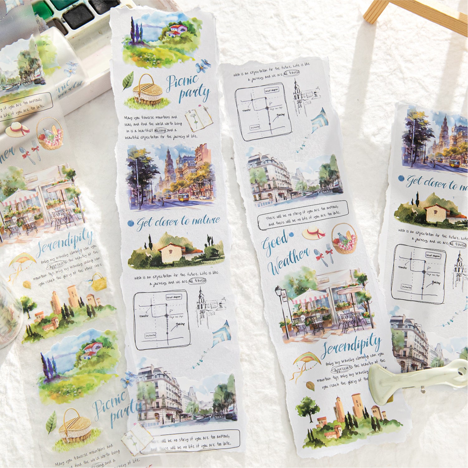 1 Roll Life Diary PET Tape SHRJ