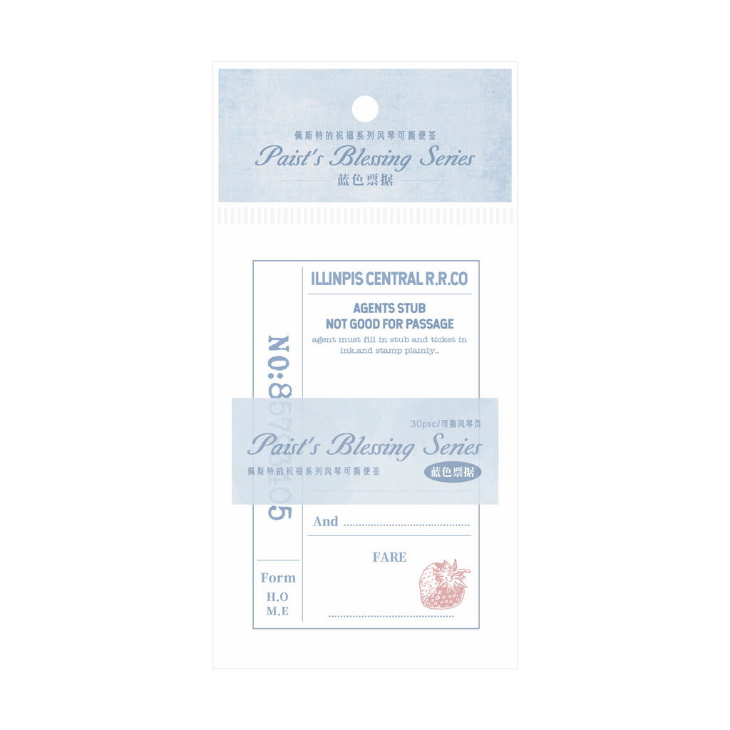 30 Sheets Vintage Notepad Paper PSTZF