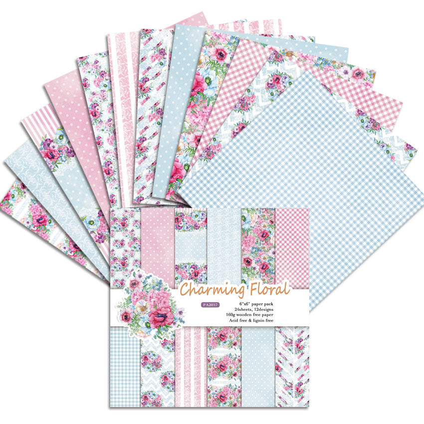 6 inch Scrapbook Paper Pad JYY2037