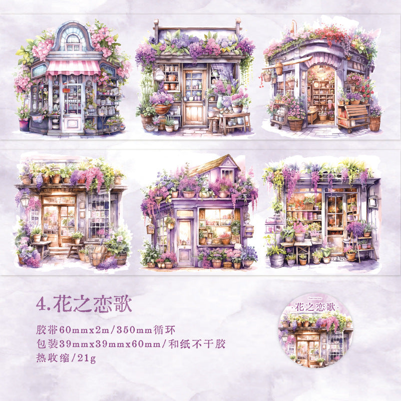 1 Roll Flower Shop Washi Tape LMHY