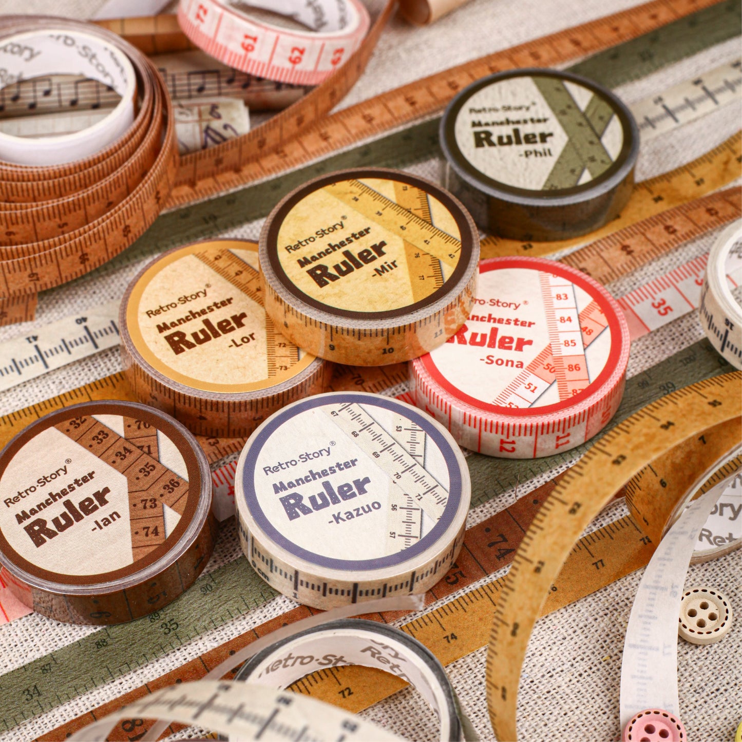 1 Roll Tape Measure PET Tape MCJC