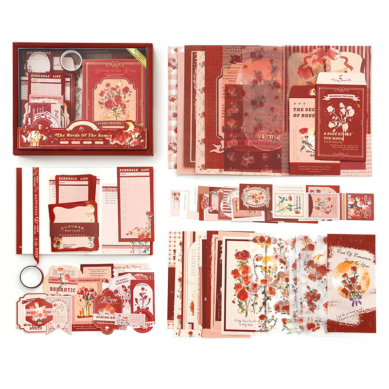 Obujo Scrapbook Supplies Gift Set QXLD