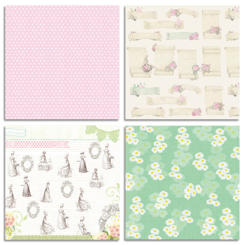 6 inch Scrapbook Paper Pad JYY1508
