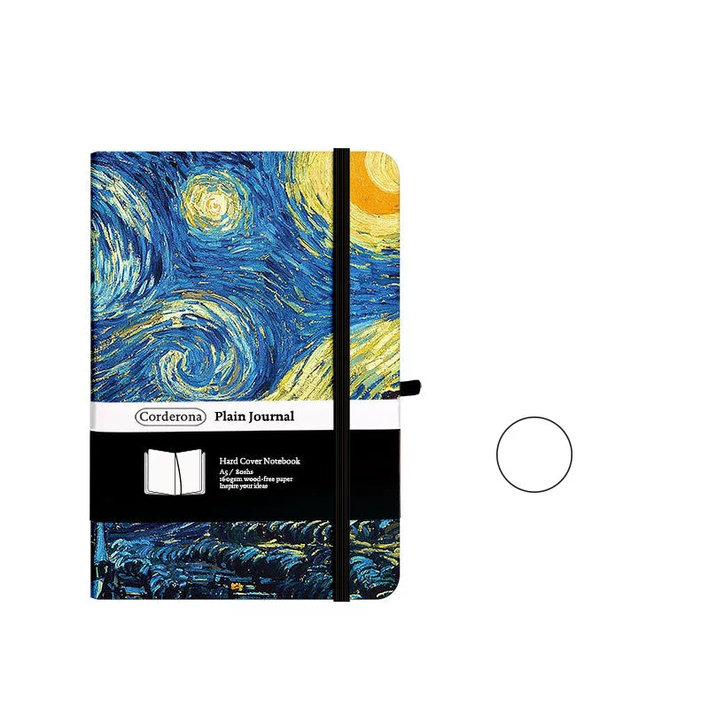 Van Gogh Inspired A5  Notebook  - Starry Night