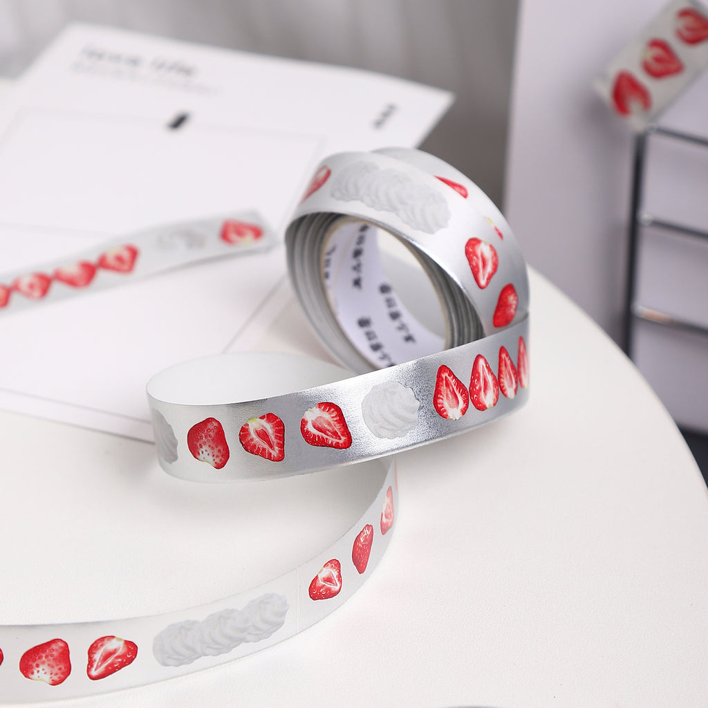 1 Roll Creative Silver Deco Tape RYHBSS