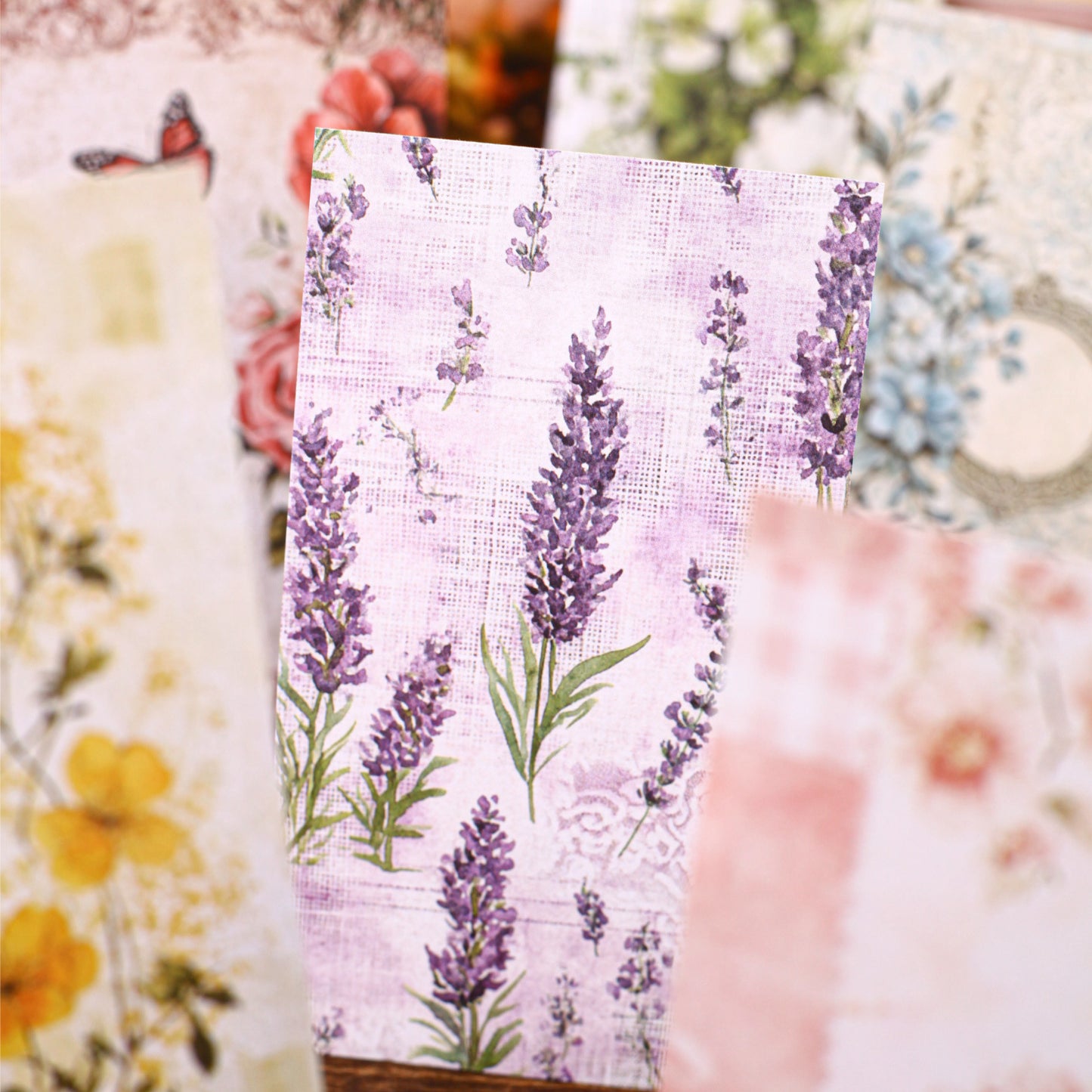 20 Pcs Floral Journal Notepad Paper ZHXS