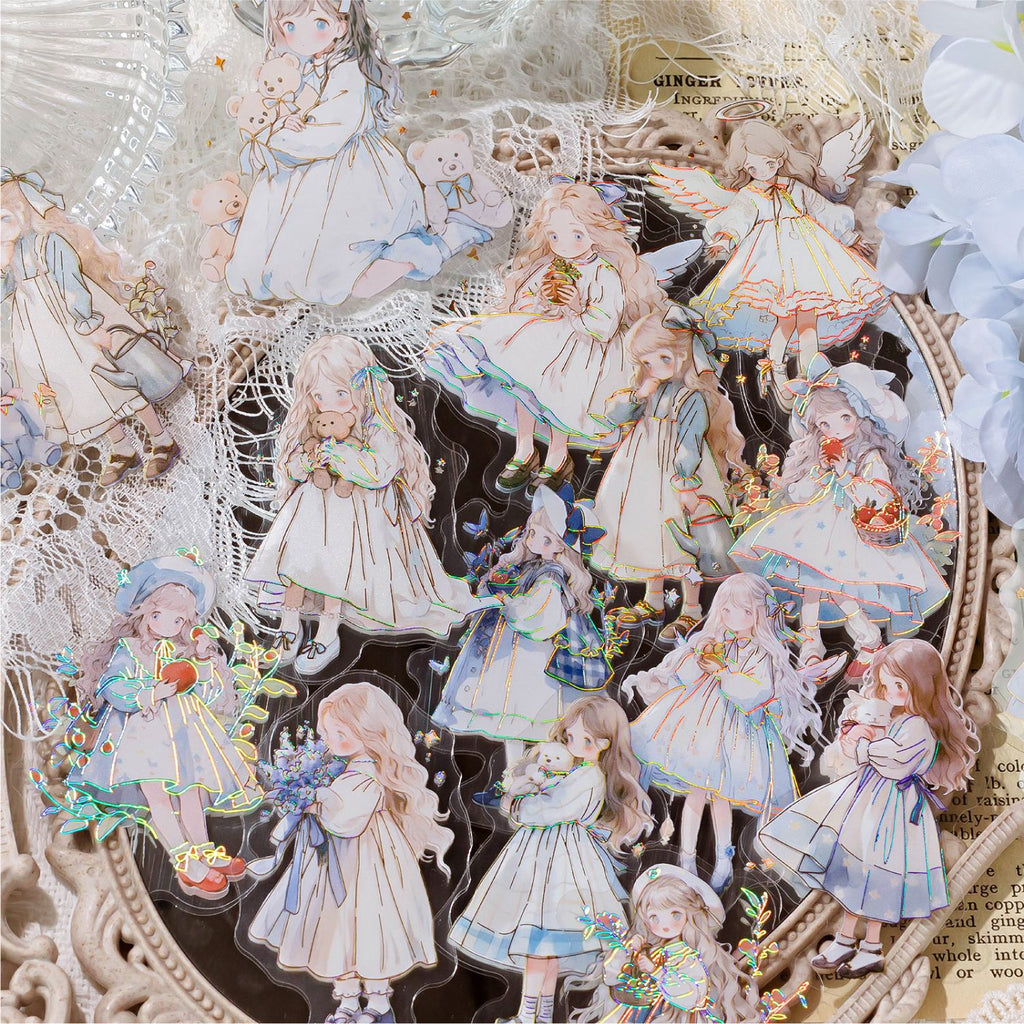 30 Pcs Litlte Fairy Tale PET Stickers THSL