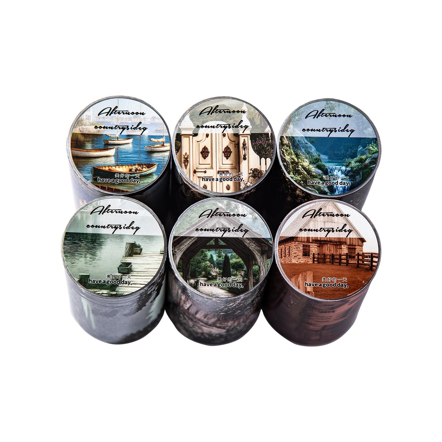 1 Roll Fantasy Landscape Washi Tape WHXY