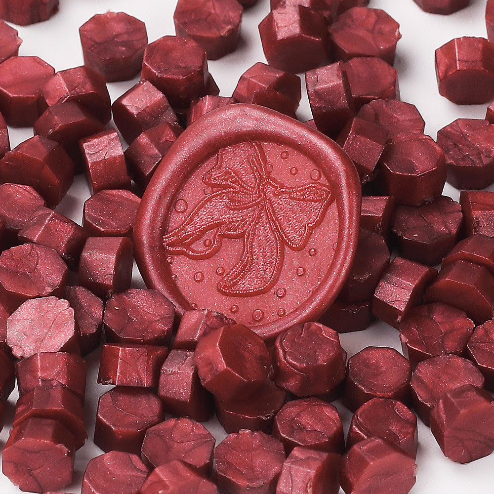 100 PCS Octagon Wax Seal Beads H47