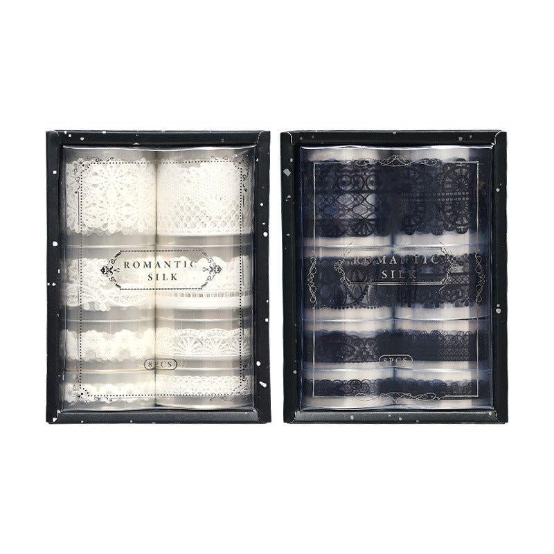 8 Rolls Lace PET Tape Set LMSY