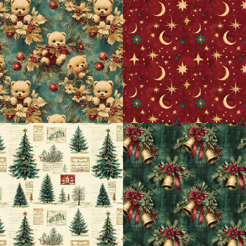 6 inch Christmas Scrapbook Paper Pad SKP352