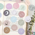45 Pcs Moon Theme Stickers XHSY