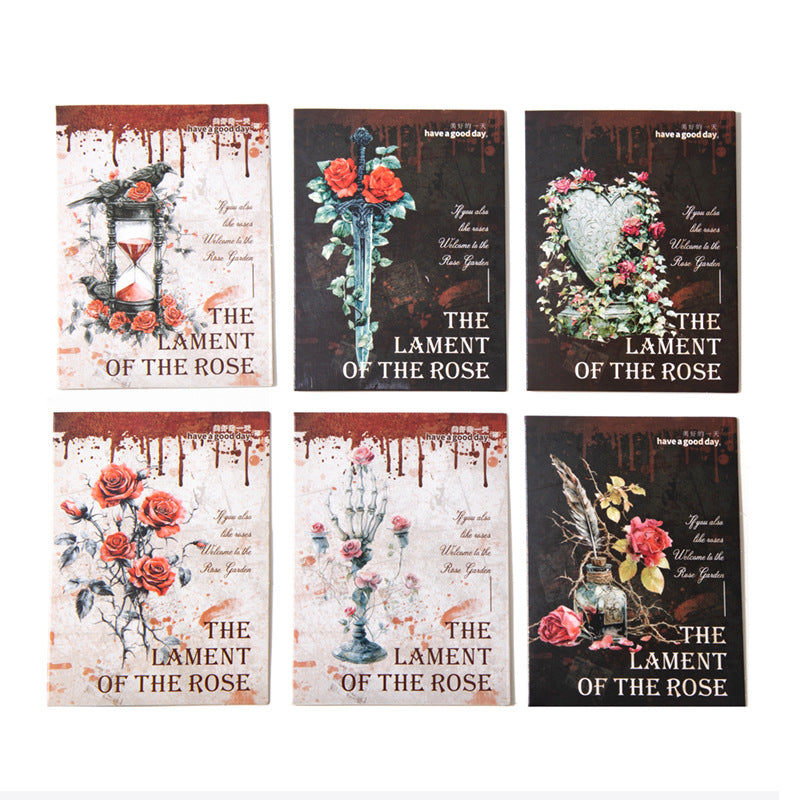 30 Pcs Gothic Themed PET Stickers MGSN