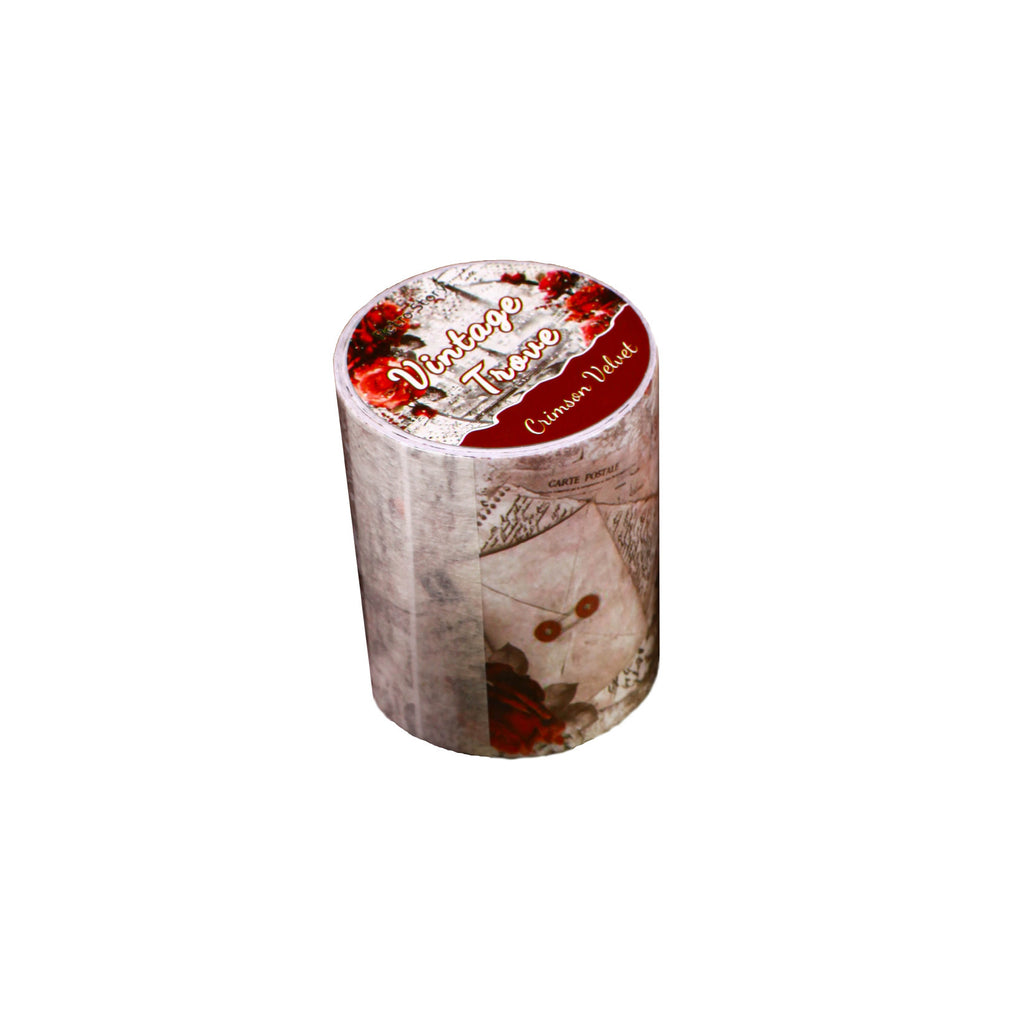 1 Roll Vintage Floral Washi Tape FGMC