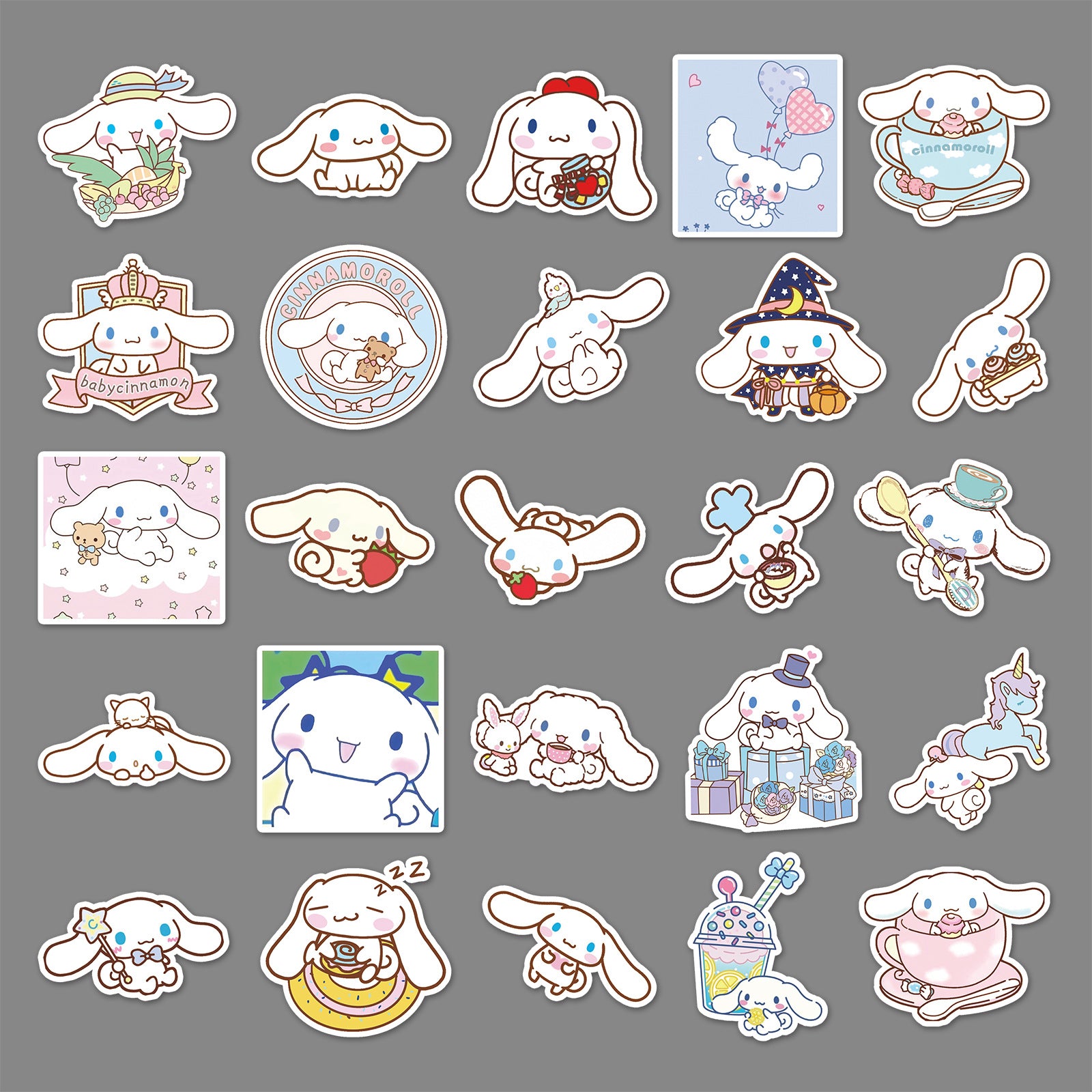 50Pcs Kawaii Waterproof Vinyl Stickers SRO131