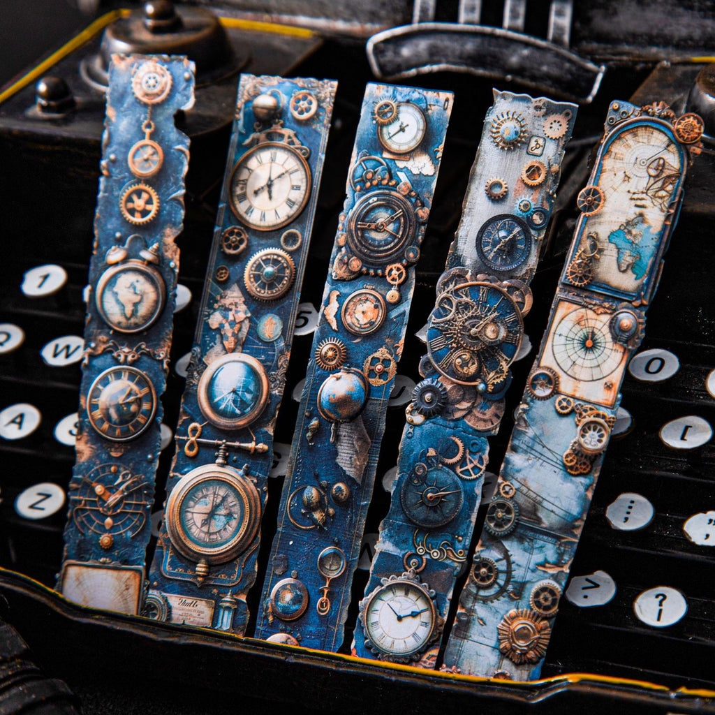 10 Pcs Punk Themed Cardstock Stickers PKBJ