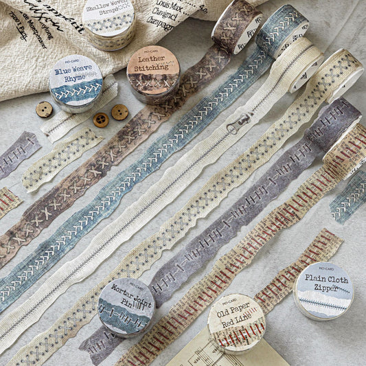 1 Roll Fabric Texture Washi Tape SBFR