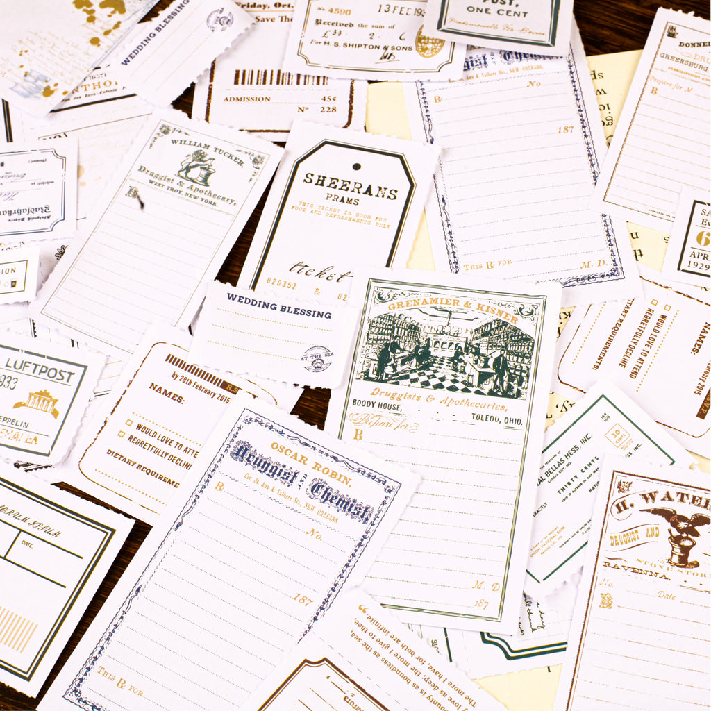 30 Sheets Vintage Notepad Paper XJXL