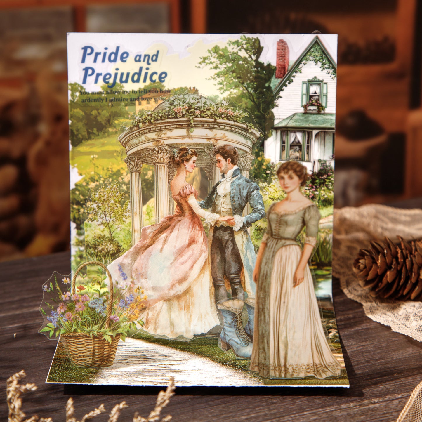 20 Sheets Masterpiece Themed PET Stickers Book MZZCSC