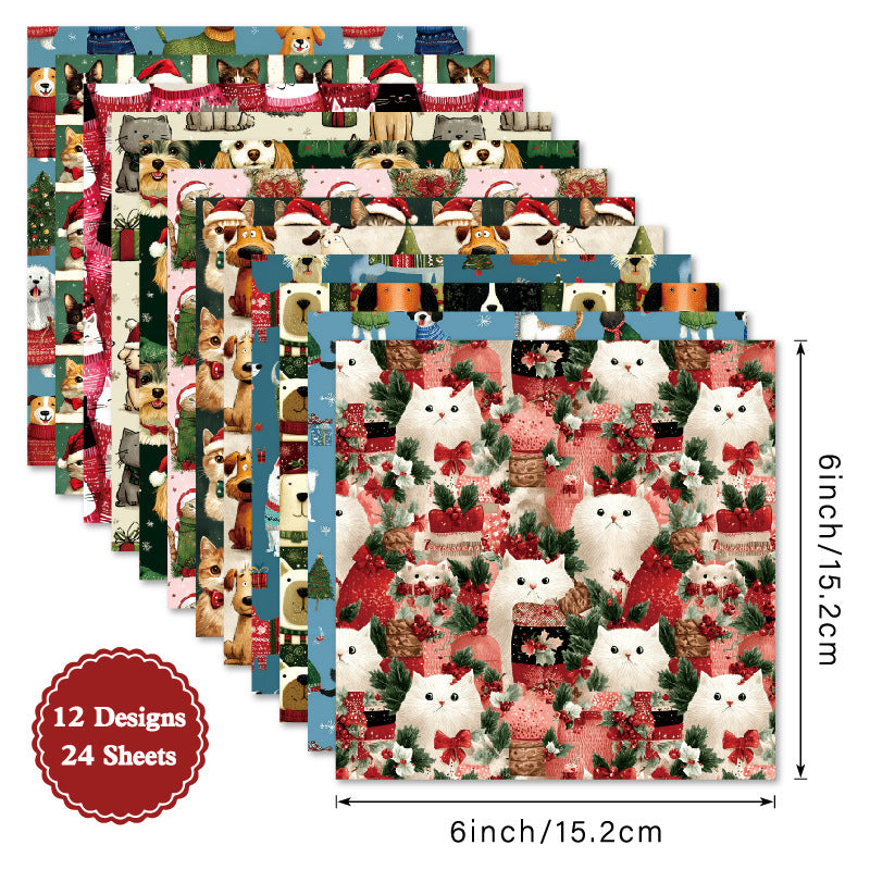 6 inch Scrapbook Paper Pad SKP309A