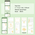 50 Pcs Creative Noteapd Paper SGJY