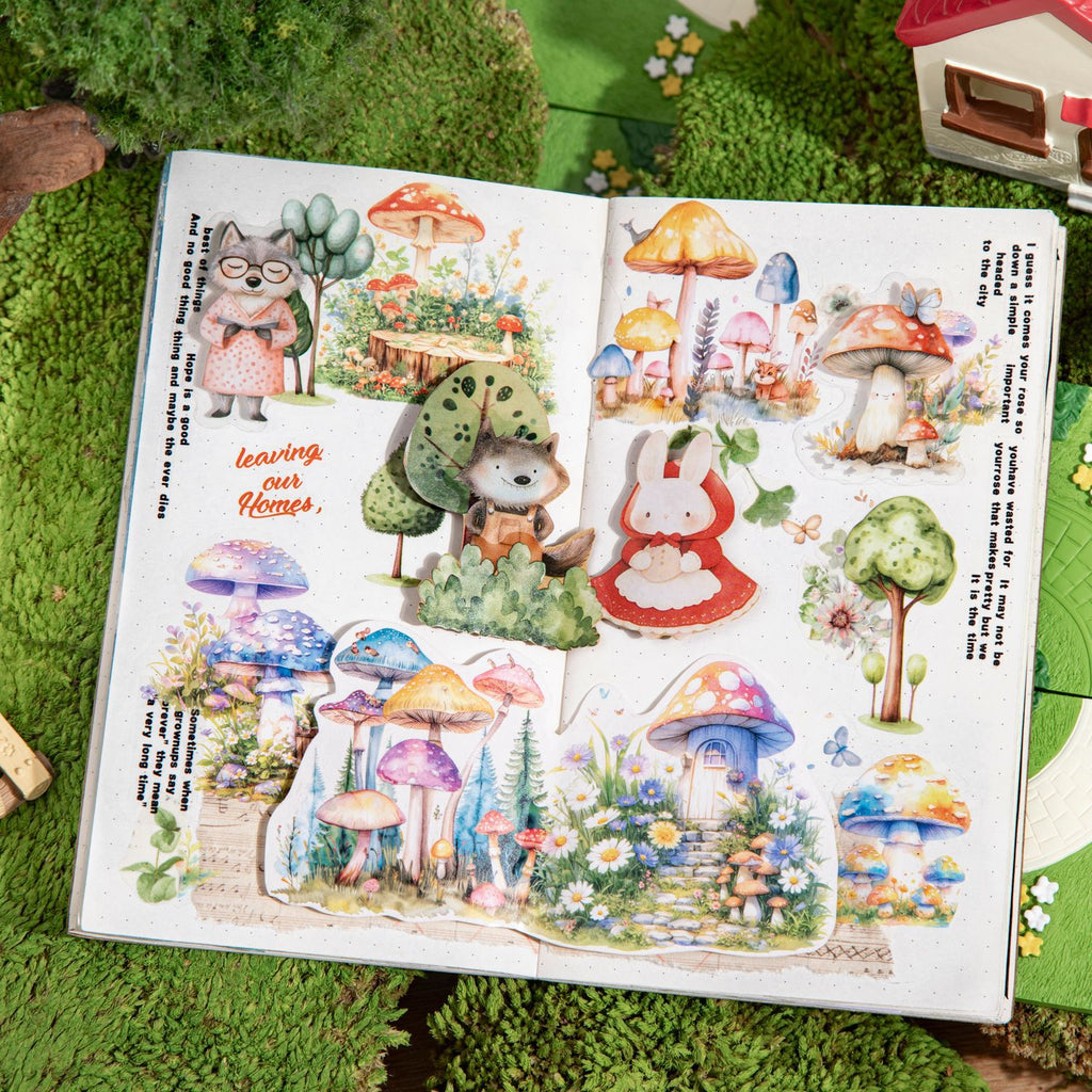 15 Pcs Fairy Story PET Stickers XHMGS