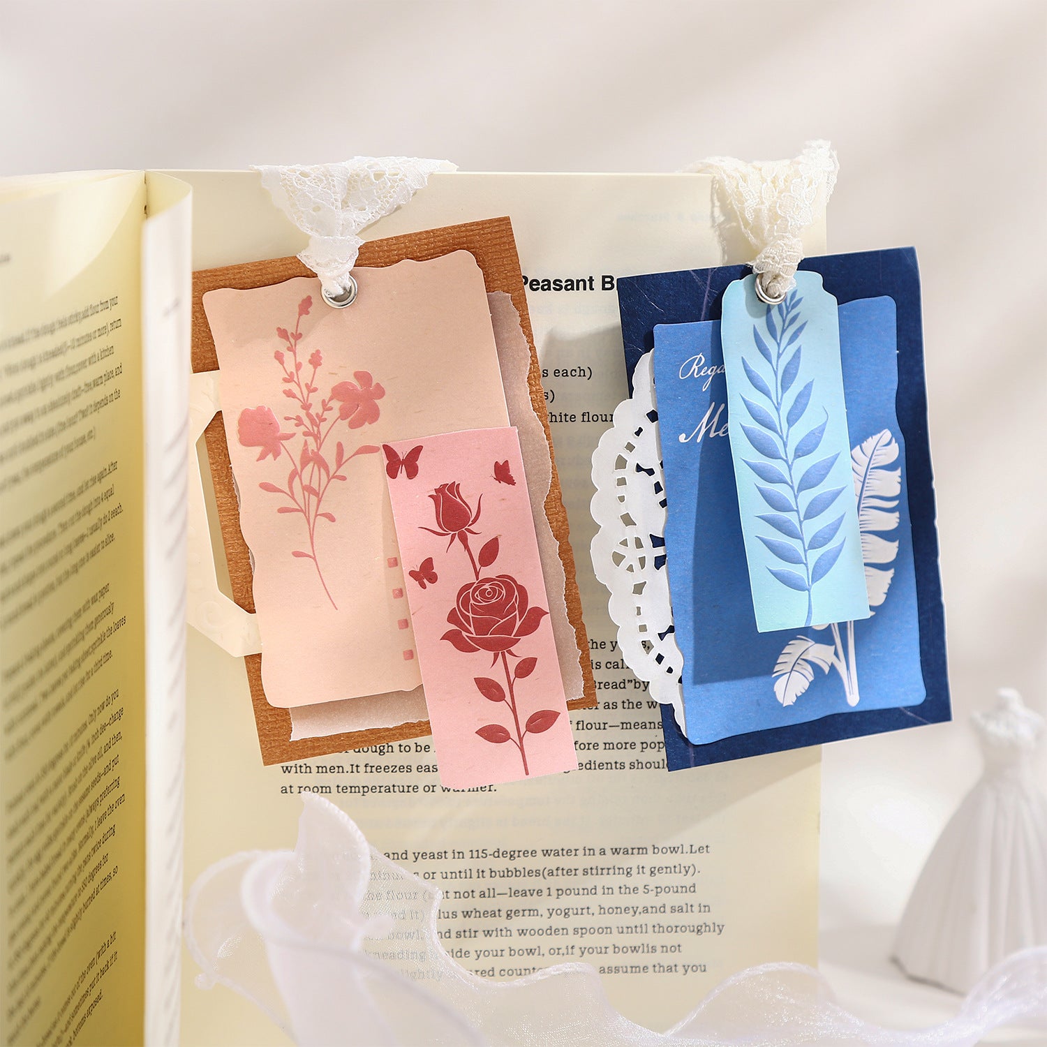 10 Pcs Botanical Notepad Paper CMSJ