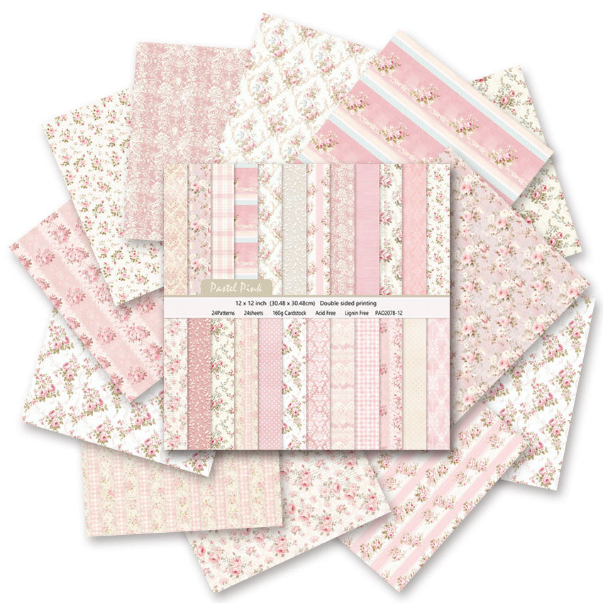 6 inch Scrapbook Paper Pad for Craft PA078