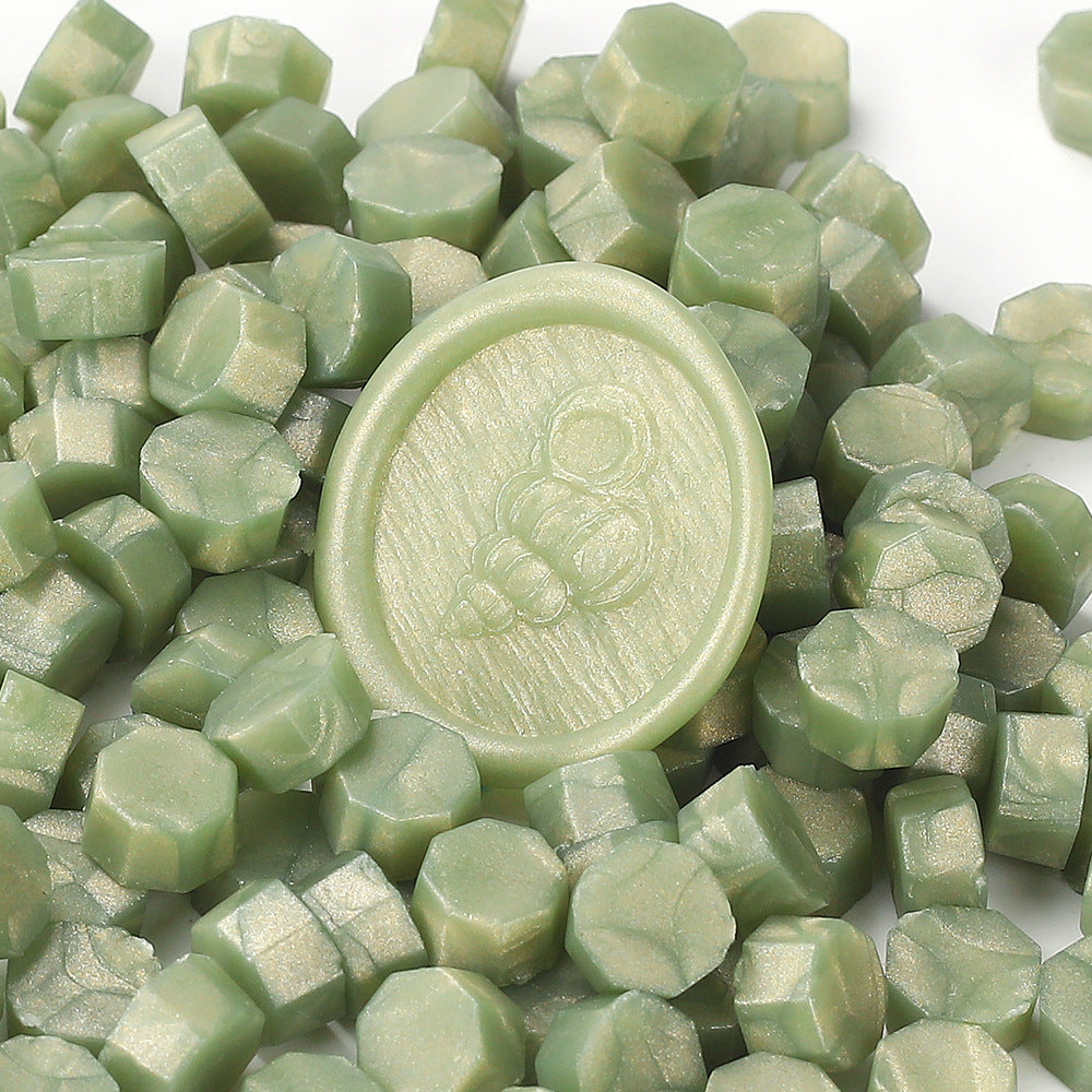 100 PCS Octagon Wax Seal Beads H118