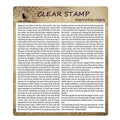 Clear Silicone Stamp STM104