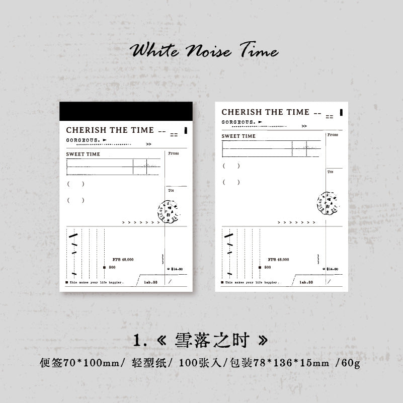 100 Pcs Creative Notepad Paper BZYSJ
